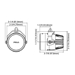 LP270 2.75" LED Driving Single Light, SAE Compliant - 2702