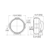 PIAA LP570 LED White Long Range Driving Beam Kit
