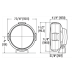 LP570 7" LED Driving Light Kit, SAE Compliant - 73572